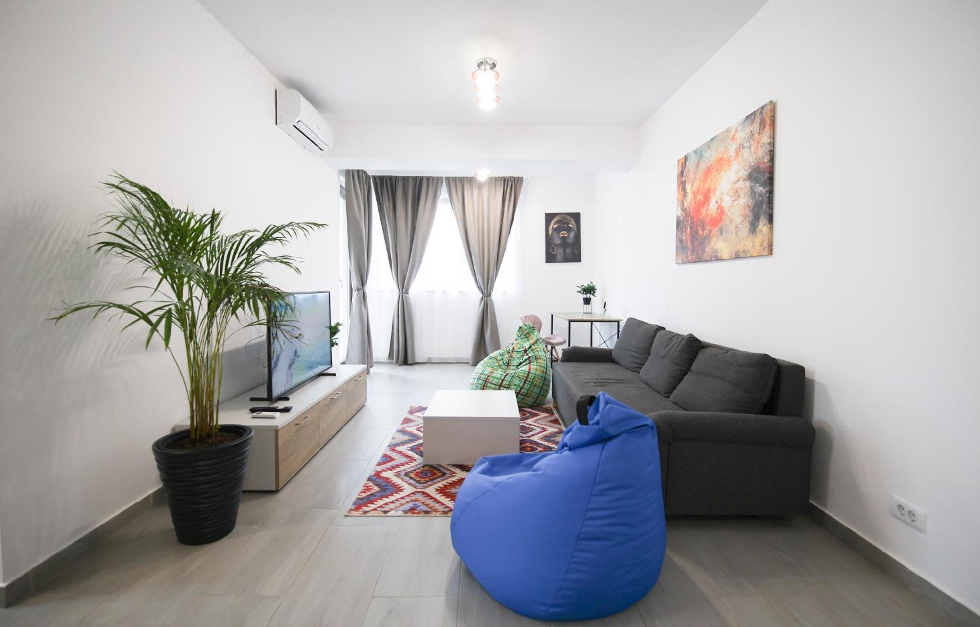 Vitan Central Oasis - Free Secured Private Parking - Self Check-In - Бухарест Номер фото